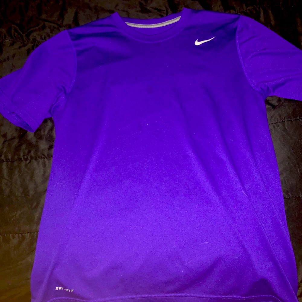 Purple Nike Dri-Fit Shirt